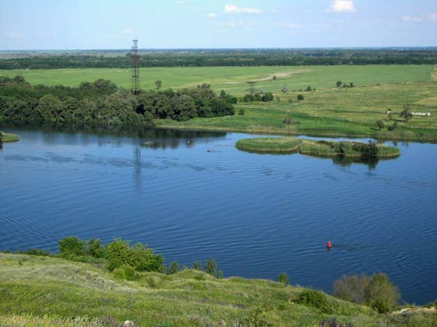 Река Дон у г. Константиновска