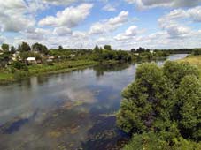 река Красивая Меча - выше г. Ефремов, Тульская область
