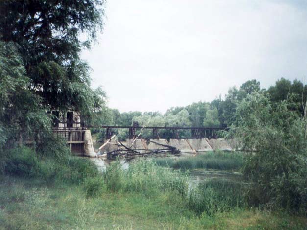ГЭС на реке Медведица у с Фоменково (ниже поселка Красный Яр)
